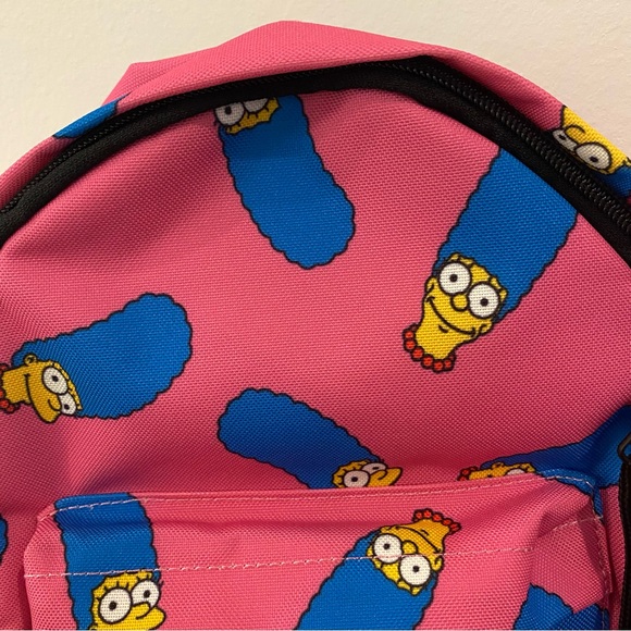 New Herschel Marge Simpson (The Simpsons) Mini Backpack – Pink - Picture 3 of 12